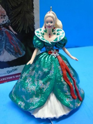 1995 hallmark holiday barbie ornament